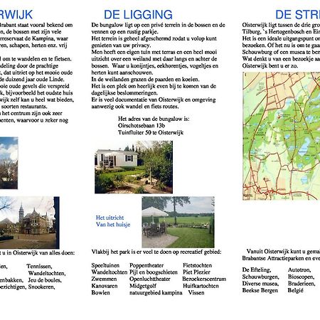 Tuinfluiter 50 Villa Oisterwijk Ngoại thất bức ảnh