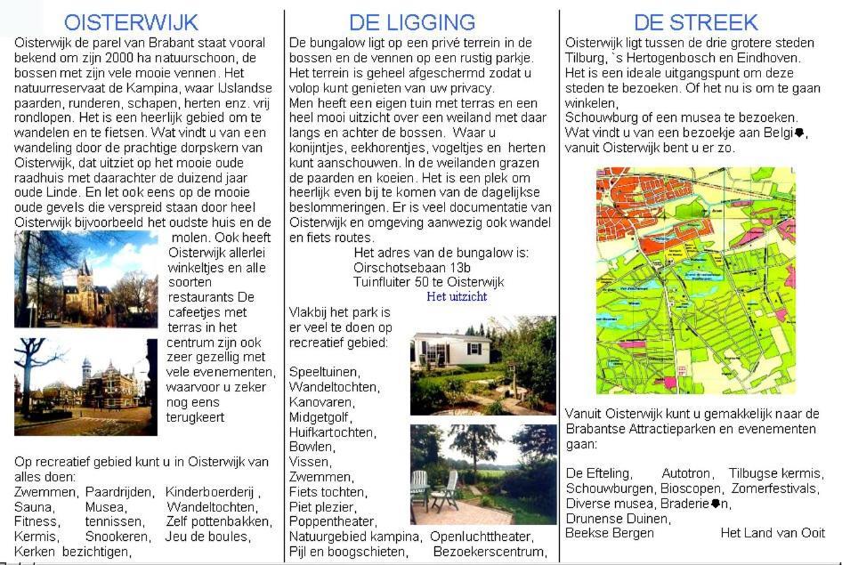 Tuinfluiter 50 Villa Oisterwijk Ngoại thất bức ảnh